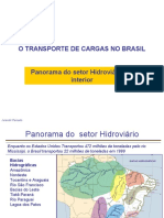 Transporte de cargas por hidrovias no Brasil