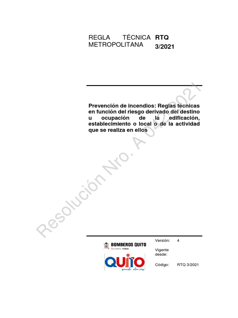 RTQ 3 | PDF | Sistema de rociadores contra incendios | Educación de la ...