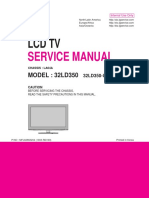 Chassis La04a 32ld350 32ld350-Ua Diagrama LG LCD TV