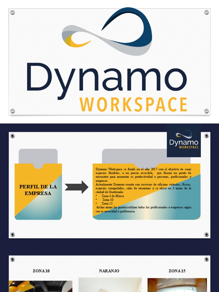 Espacios Flexibles en Guatemala: Dynamo Workspace | PDF | Planificación ...
