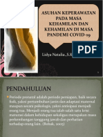 ASKEP PADA MASA KEHAMILAN Dan Kehamilan Di Masa Pandemi Covid - 19