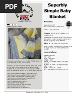 Blanket - Square Patterns