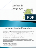 Cucumber Gherkin Language