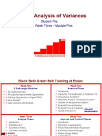 ANOVA - Analysis of Variances: Student File Week Three - Module Five