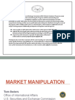 Market Manipulations and Case Studies