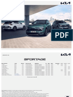 New Sportage Pricelist Bg 2022