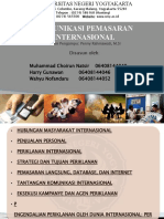 Komunikasi Pemasaran Internasional