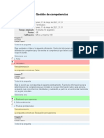 Gestión de Competencias Examen