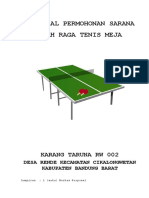 Proposal Tenis Meja