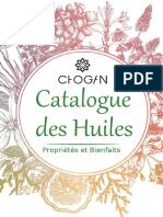 Catalogue Huiles