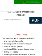 Soph 331 Pharmaceutical Aerosols