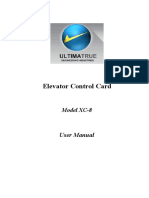 Elevator Control Card: User Manual