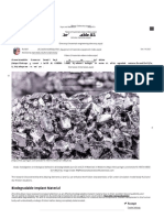 Considering Tribology of Biodegradable Alloys