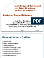 Steel - Ch5 Beam Column 1