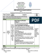 Weekly Home Learning Plan in Araling Panlipunan 9: Department of Education