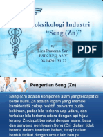 Toksikologi Industri "Seng (ZN) ": Liza Pratama Sari