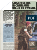Rwanda 1994. Le sauvetage des ressortissants occidentaux au Rwanda- Raid no 97 - Juin 1994