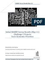 SESERV Survey Results May11