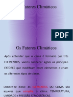 6º Ano 3º Bim 2021 - Fatores Climáticos