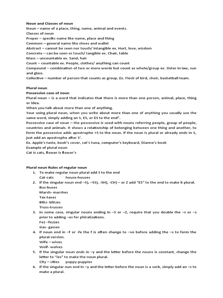 English Proficiency Reviewer | PDF | Pronoun | Grammatical Number