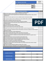 SST-F-02 Checklist de Trabajos en Altura