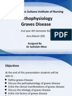 Pathophysiology Graves Disease: Begum Bilqees Sultana Institute of Nursing