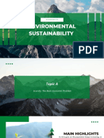Economics and Environmental Sustainablity 2