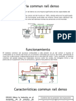 Historia y características del sistema common rail Denso