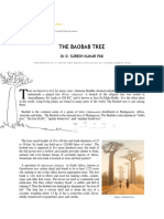 The Baobab Tree: Dr.D. Suresh Kumar PHD