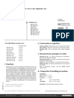 Diluent: Hematology Devices (For in Vitro Diagnostic Use) ABX