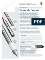 Vibrating Wire Piezometer: TEL 604 540 1100 RST Instruments Ltd. 11545 Kingston ST., Maple Ridge, BC V2X 0Z5 Canada