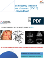 Pediatric Emergency Medicine Point of Care Ultrasound (POCUS) - Beyond FAST