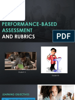Performance-Based Assessment: and Rubrics