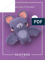 10348332 Oscar the Little Bat Free Toy Crochet Pattern for Halloween in Paintbox Yarns Cotton Aran by Paintbox Yarns 2