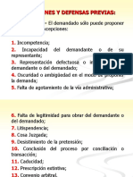 Sesión #08-EXCEPCIONES Y DEFENSAS PREVIAS