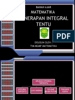 Aplikasi Integral Tentu