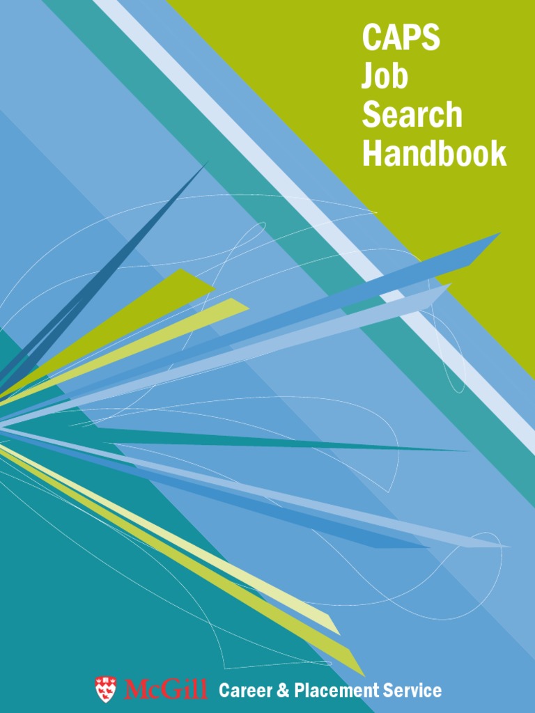 CAPS Job Search Handbook PDF Job Hunting Internship