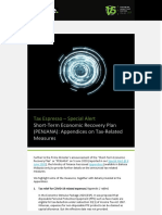 Tax Espresso - Special Alert: Short-Term Economic Recovery Plan (PENJANA) : Appendices On Tax-Related Measures