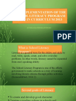 The Implementation of The School Literacy Program LMD Firda'sa N N