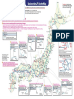 Nationwide Japan Rail Pass Routes