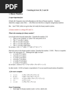 Representation of Numeric Data in Computer-1 | PDF | Decimal | Bit