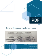 GCL 1.1 Procedimientos de Enfermeria Version 4 Vig 2025