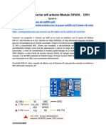 Clase Wifi Conectar Wifi Arduino Modulo ESP8266 , ESP01