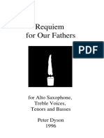 Requiem For Our Fathers Complete Score