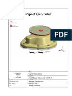Report Generator: Report Generator User Guide Extension V190.8 2018-05-24 Magnus Gustafsson 31 First Lastname