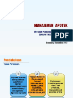 STFB - Manajemen Apotek - 1 Revisi 2 (Manaj Operasional) by Apt. Akhmad Priyadi, S.Si