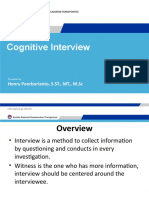 06 Cognitive Interview
