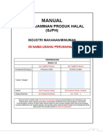 Template Manual Halal-SJPH Bagi UMK