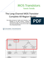 Lecture Slides The Long Channel Mos Transistor Complete All Region Model