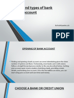 Opening and Types of Bank Account: by Rushil Pandey 11h